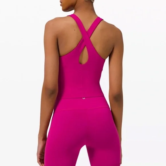 Lululemon Ripened Raspberry Key To Balance Tank - Picture 1 of 10